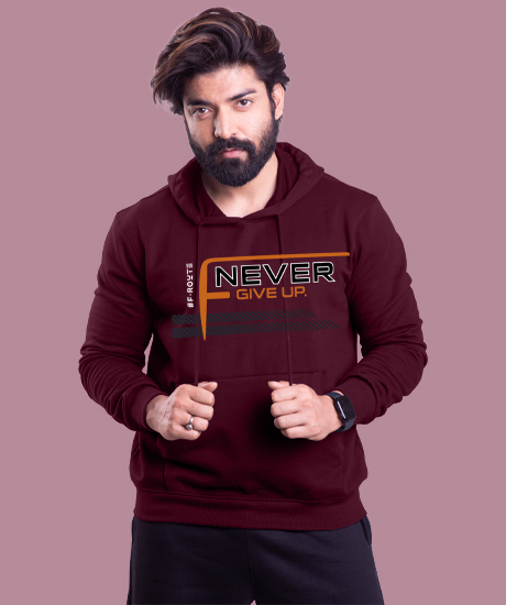 MEN'S ROUND NECK WITH HOODIE
