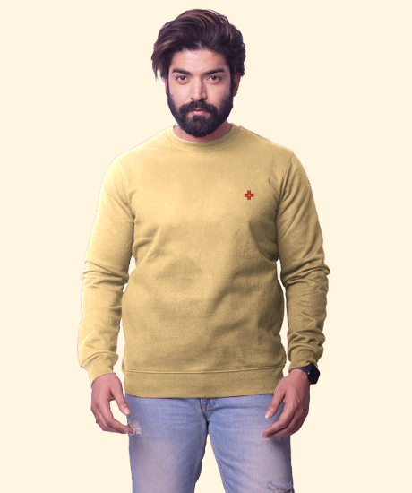 MEN'S ROUND NECK PLAIN