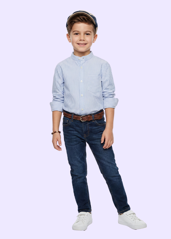 Boy's stripe shirt