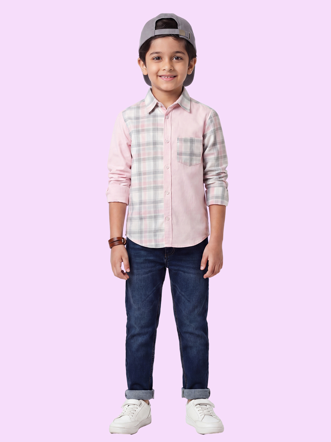 Boy's contrast Shirt
