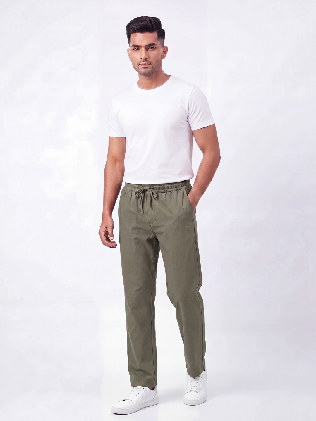 Men's Loose Fit Cotton Lounge Pant