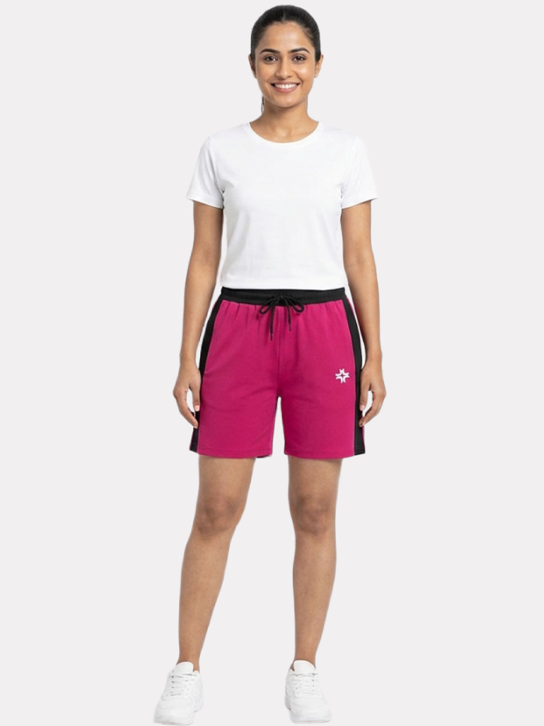 Women's Sinker Cut and Sew plain Shorts
