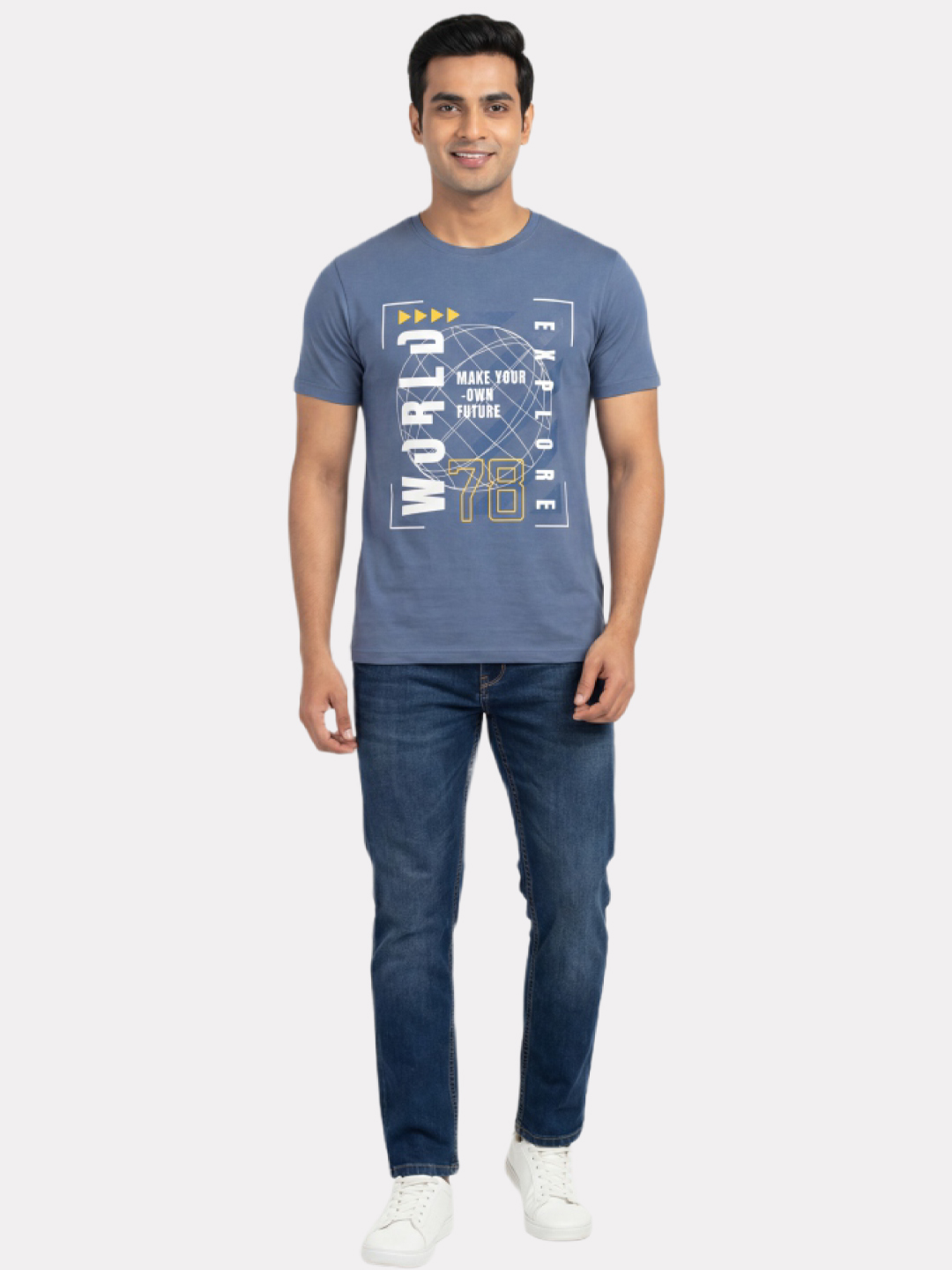Men's Chest Print T-Shirt