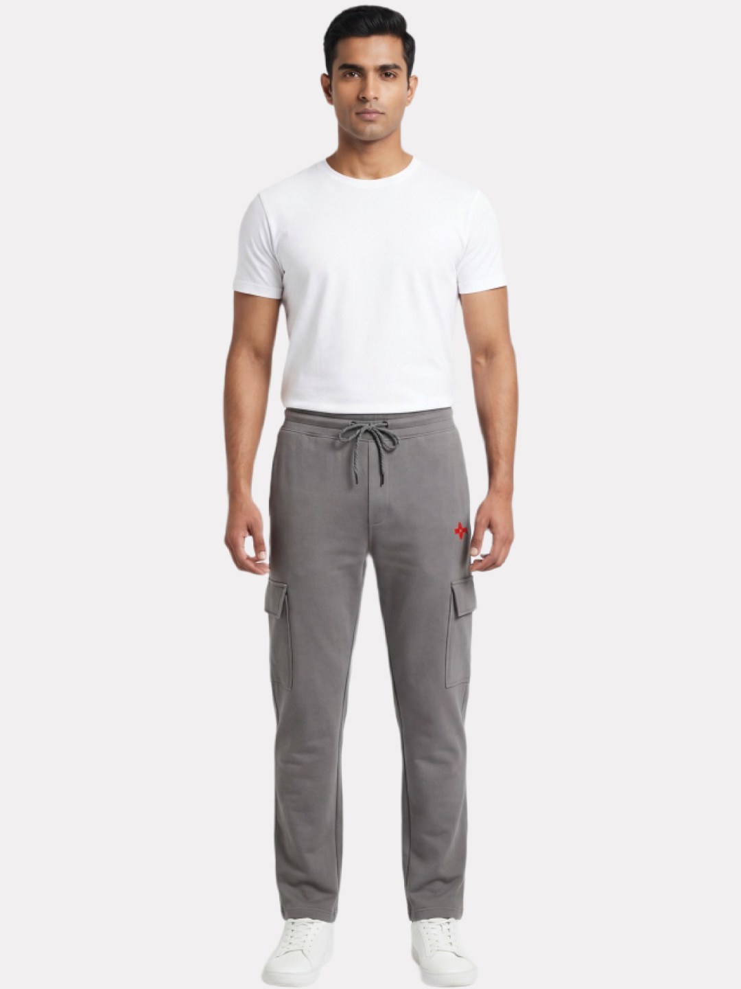 Men's Loop Knit Cargo Trackpant
