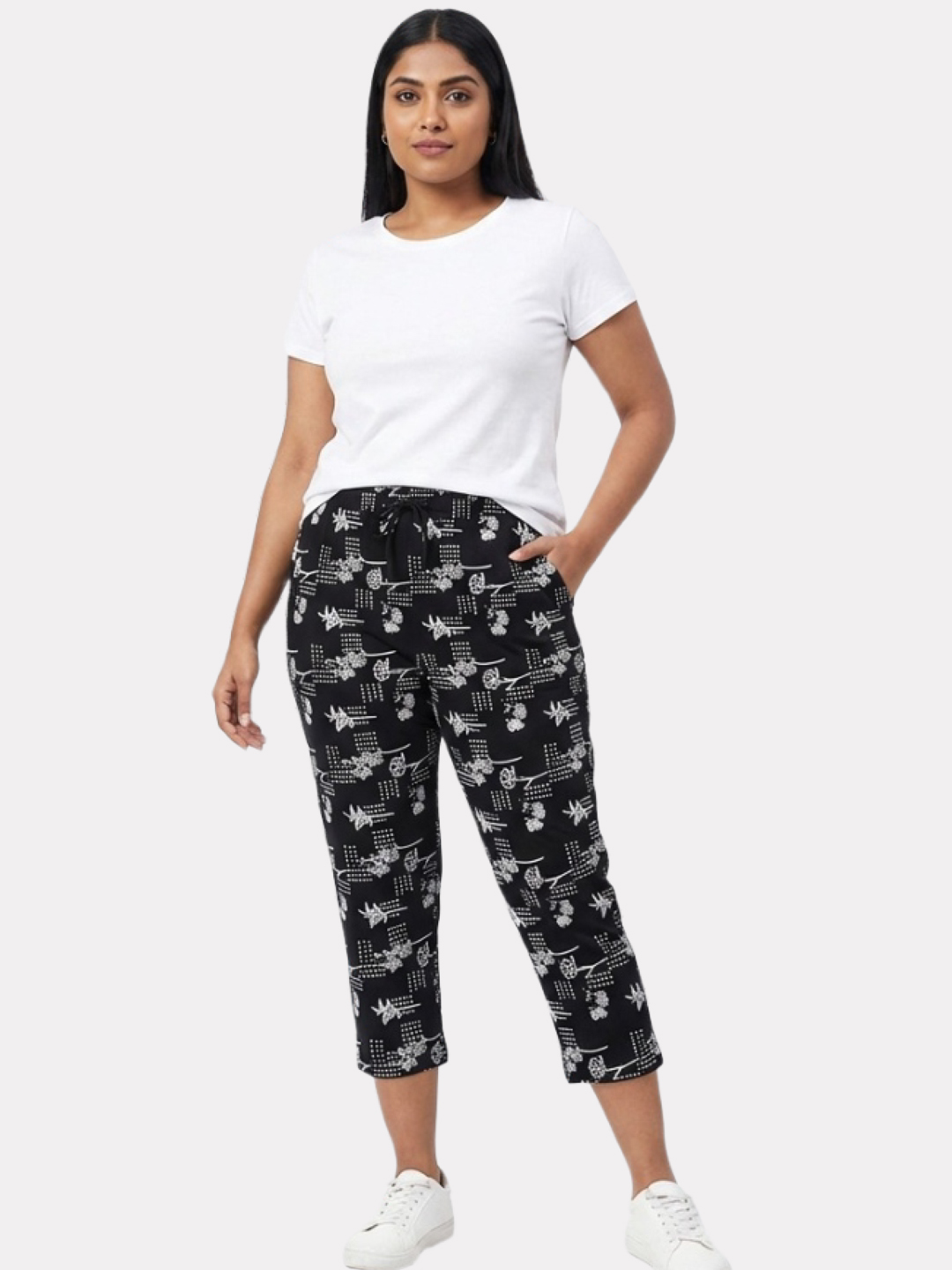 Women's All Over Print Capri