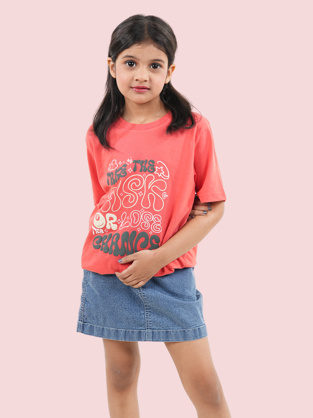 Girls printed T-shirt