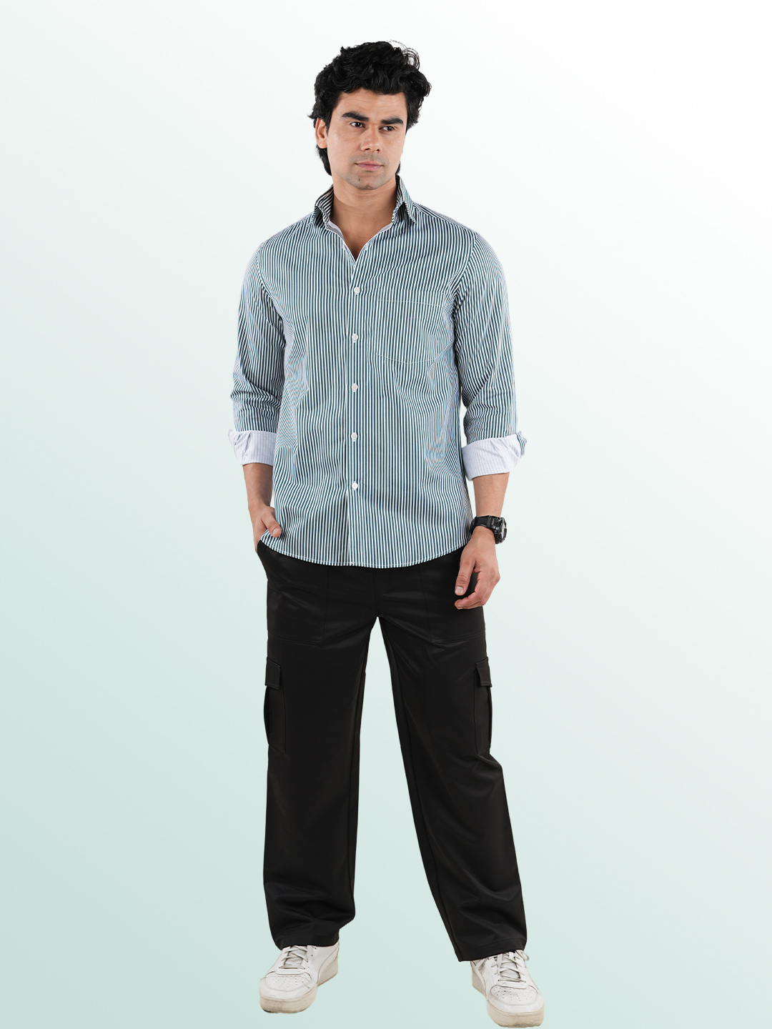 Men's Formal Shirt with stripes