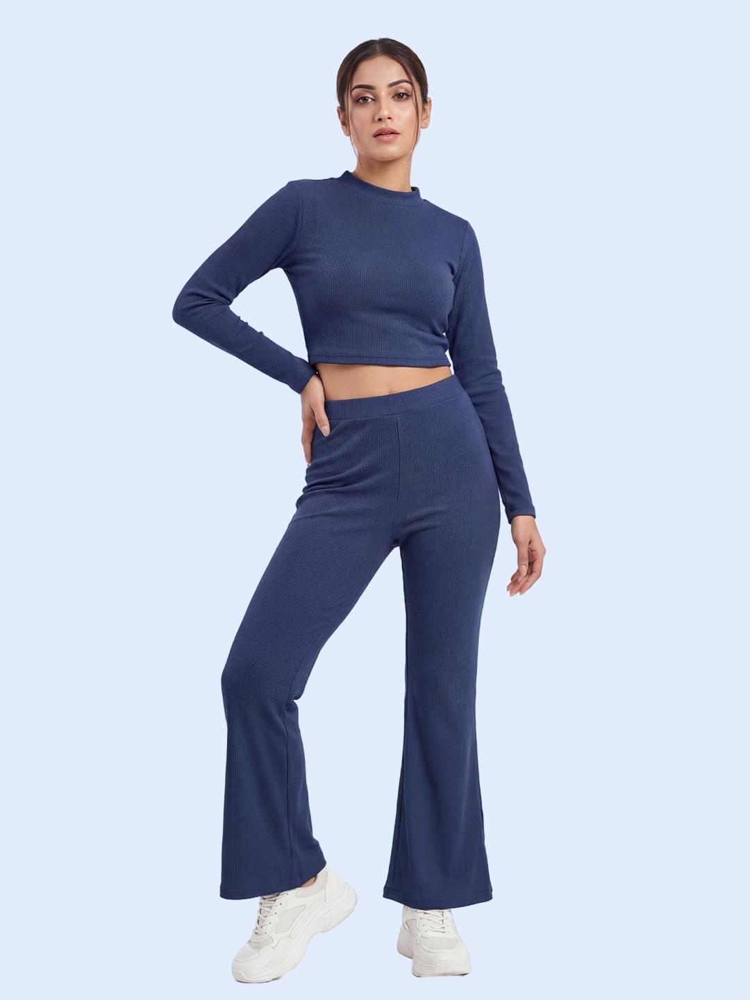 Womens co-ord set with crop top